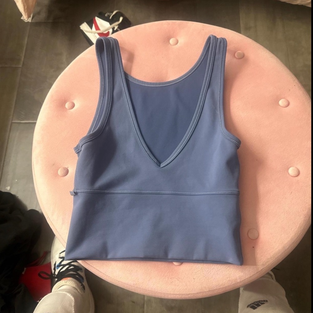 Blue Lulu lemon tank